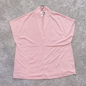 H&M Pink blouse size L